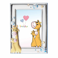 Εικόνα της BABY GIRAFFE SILVER FRAME