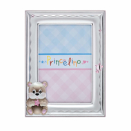 Εικόνα της BABY TEDDY BEAR SILVER FRAME