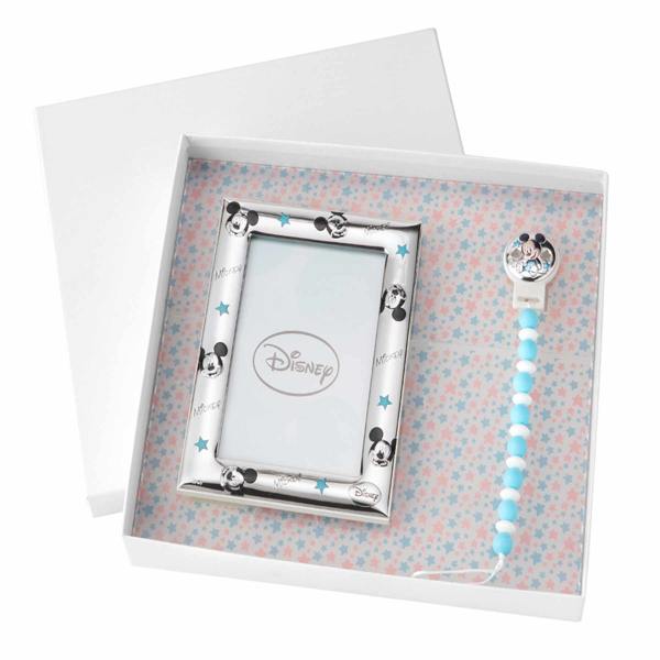 Εικόνα της DISNEY SET PACIFIER AND FRAME