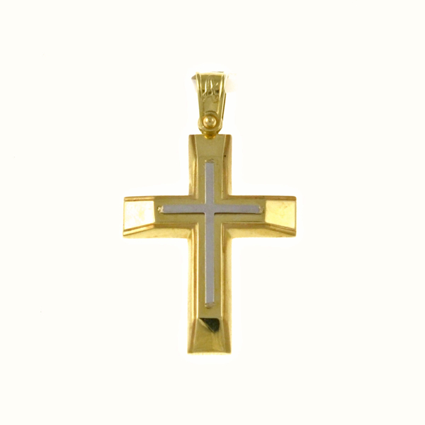 Εικόνα της GOLD AND WHITE CROSS