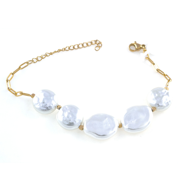 Εικόνα της PEARLY STEEL BRACELET
