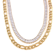 Εικόνα της GLAM DOUBLE CHAIN