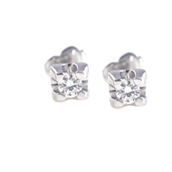 Εικόνα της DIAMOND SQUARED EARRINGS