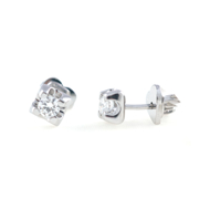 Εικόνα της DIAMOND SQUARED EARRINGS