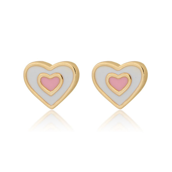Picture of HEART PINK-WHITE