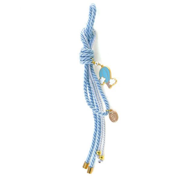 Εικόνα της HOT-AIR BALLOON CHARM IN BLUE