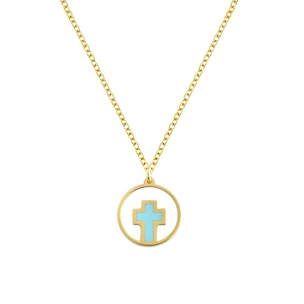 Εικόνα της GOLD CROSS ENAMEL