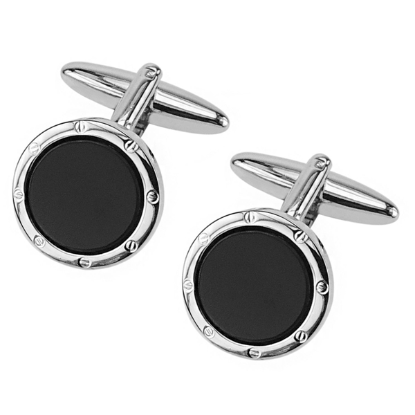 Εικόνα της CUFFLINK IN BLACK