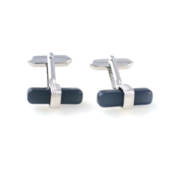 Picture of CUFFLINK GREY BLUE