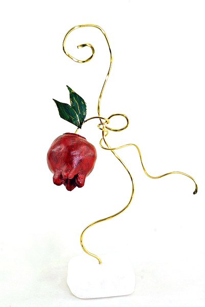 Picture of POMEGRANATE 3D RED STANDING