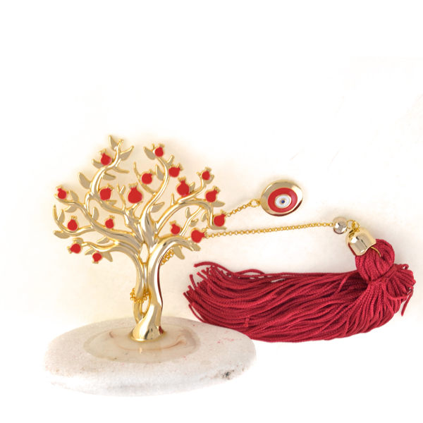 Picture of POMEGRANATE TREE METALLIC