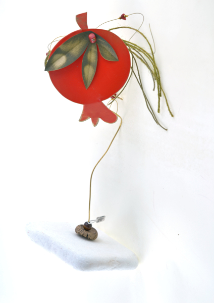 Εικόνα της POMEGRANATE METALLIC RED LARGE