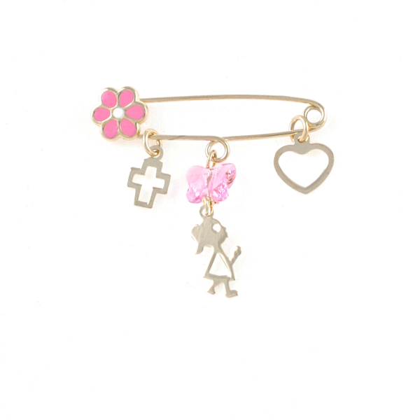 Εικόνα της PINK FLOWER PIN