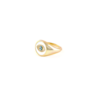 Εικόνα της EYE WHITE ENAMEL GOLD