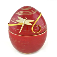 Εικόνα της RED-GOLD EGG LIBELULA XL