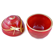 Εικόνα της RED-GOLD EGG LIBELULA XL