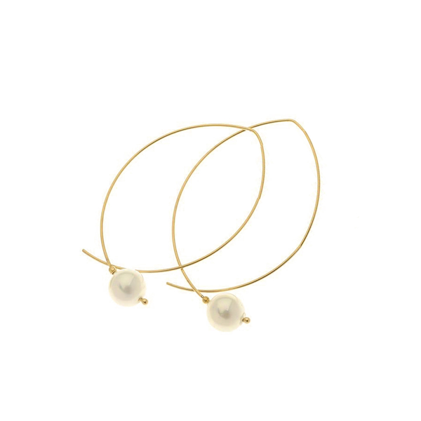 Εικόνα της PEARLS IN  HOOPS