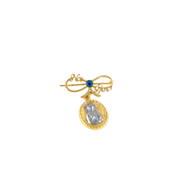Εικόνα της SILVER PIN CHARM  OVAL