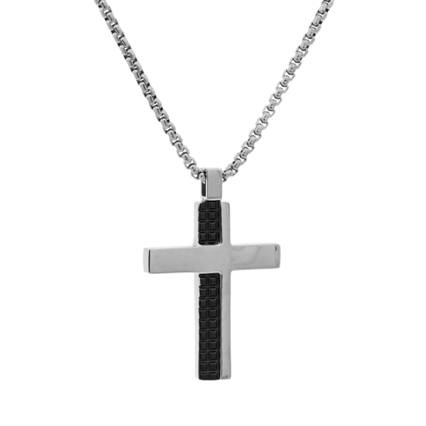 Εικόνα της CROSS CHAIN BLACK