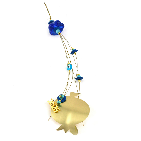 Εικόνα της POMEGRANATE CHARM WITH EYE