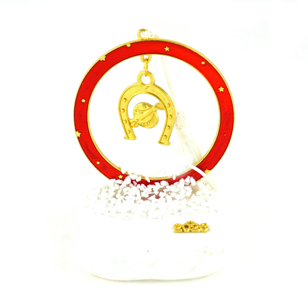 Εικόνα της RED CIRCULAR CHARM LUCK