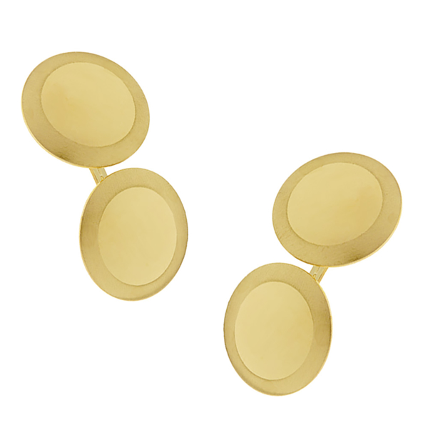 Εικόνα της GOLDEN CUFFLINK ROUND