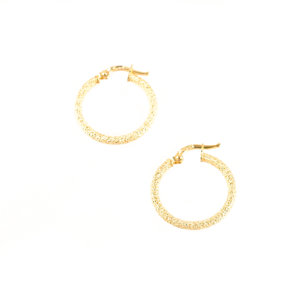 Εικόνα της HOOPS MEDIUM HAMMERED