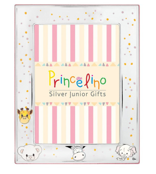 Εικόνα της PINK BUTTERFLIES SILVER FRAME