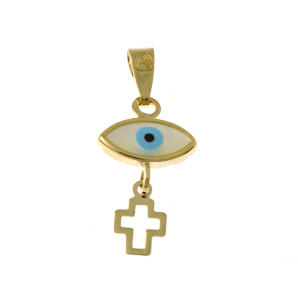 Εικόνα της CATEYE WHITH CROSS