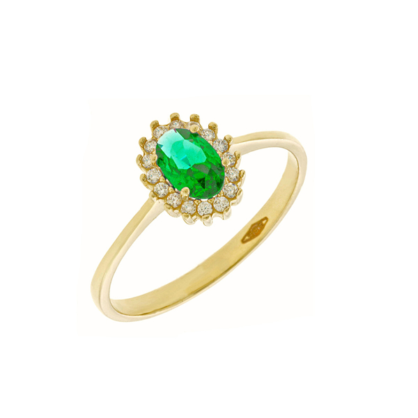 Εικόνα της GREEN ROSETTE ZIRCON