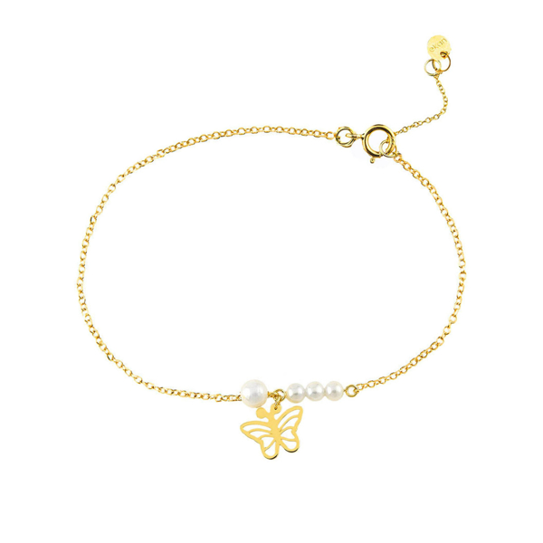 Εικόνα της PEARL WITH BUTTERFLY
